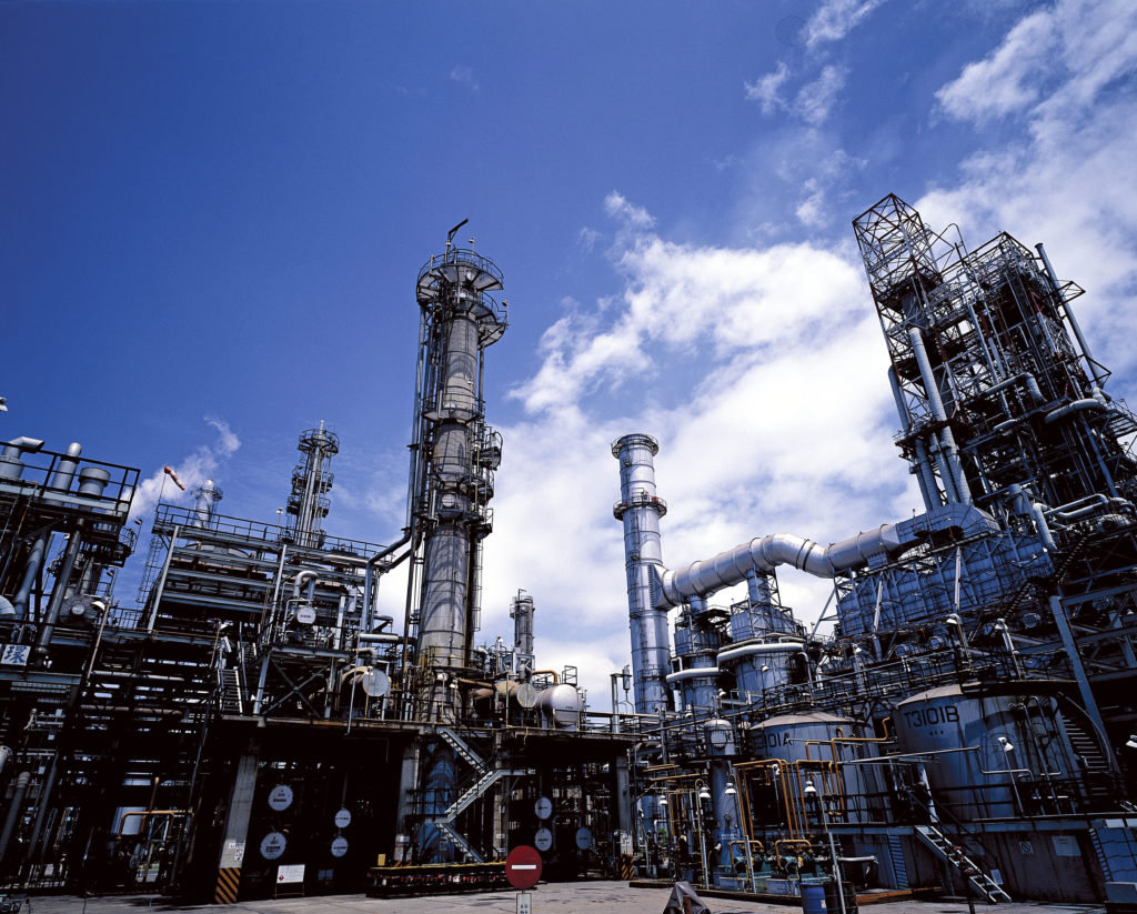 Processing plant chemical industry